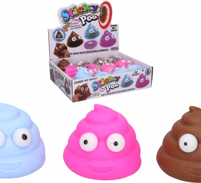 squishy anti-stress toy poop 6 cm