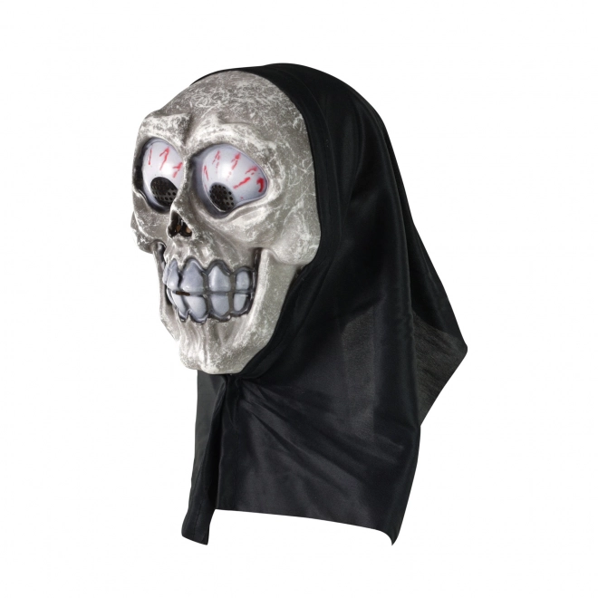 Maskerschedel met sjaal