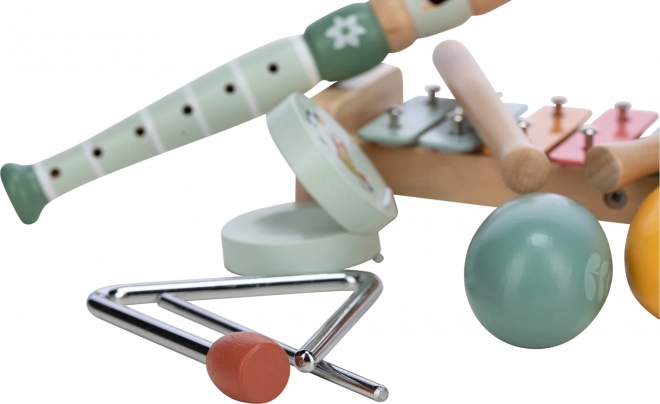 Set van kindermuziekinstrumenten