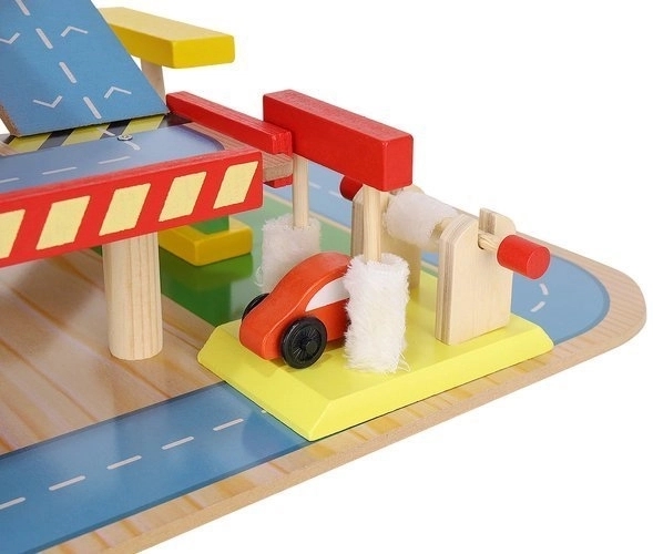 Houten parkeergarage