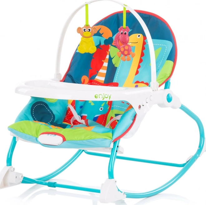 Schommelstoel voor kinderen Enjoy - blauw