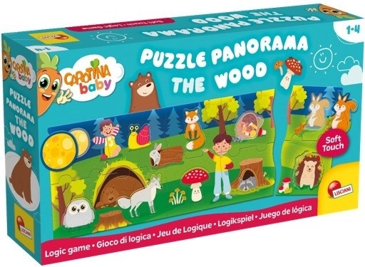 Grand puzzle panoramique Forêt Carotina Baby