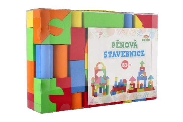 Colorful Foam Construction Set for Children