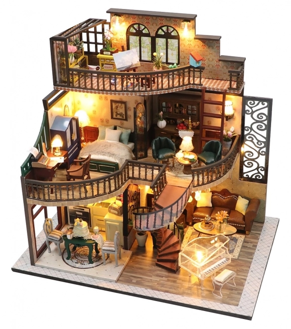 Neuf miniatures de maison pavillon des rêves