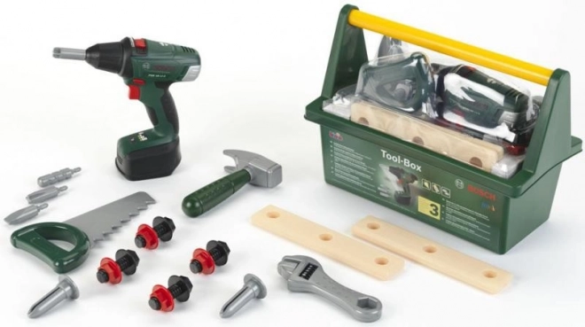 Gereedschapskoffer met boormachine Bosch