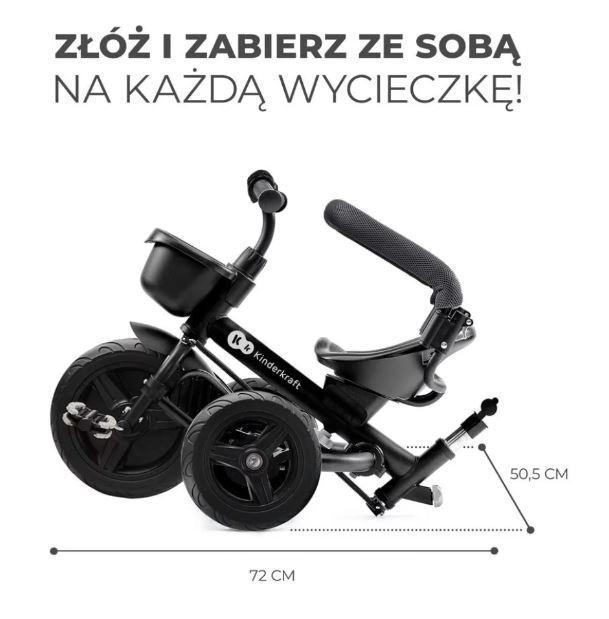 Kinderdreirad Aveo Malachitgrau
