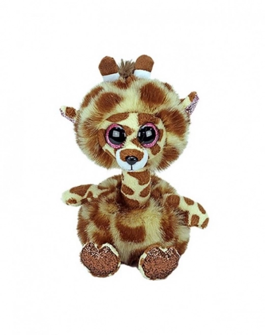 TY Beanie Boos giraffe mascotte met lange nek Gertite 15 cm