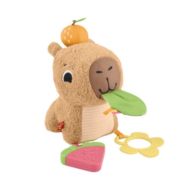 Fisher-Price Plüschspielzeug Capybara mit Zubehör