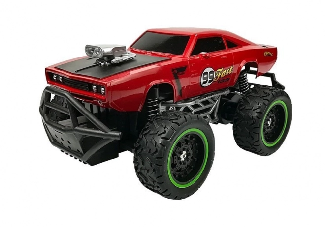 Rode op afstand bestuurbare terreinwagen R/C