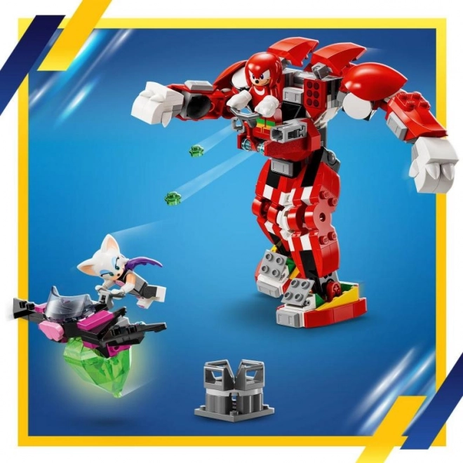 Knuckles and His Robotic Guardian Building Set