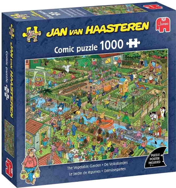 Puzzel JUMBO Groentetuin 1000 stukjes