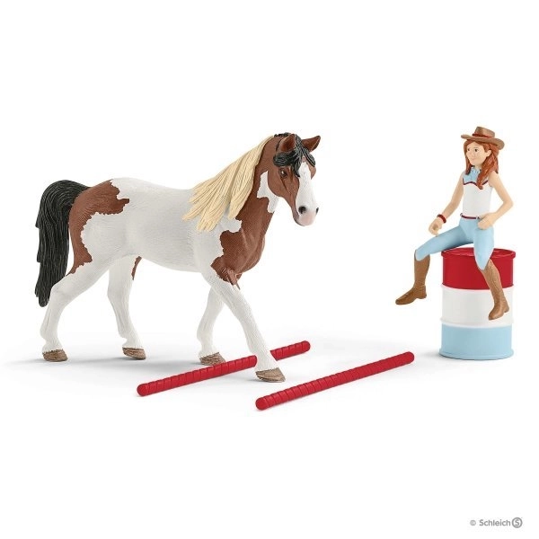 SCHLEICH Horse Club® 42441 Hannah en western ruiter set