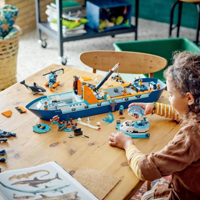 LEGO City schip van Arctische onderzoekers
