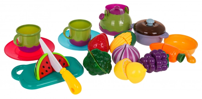 Complete set of utensils