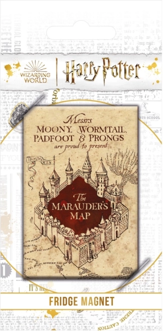 Harry Potter Marauder's Map Magnet