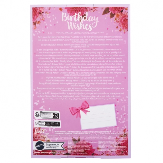 Barbie Pop Birthday Wishes voor verjaardagen