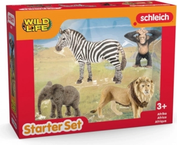 Set of 4 WILD LIFE Figures – African Animals