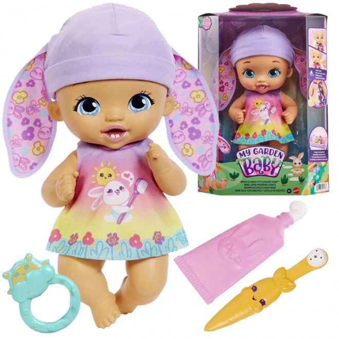 My Garden Baby Bunny Doll Toothbrushing Set