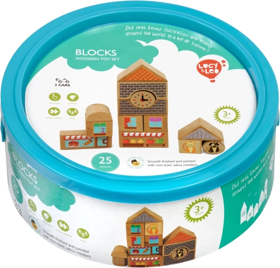 Praktische Verpackung mit Deckel und Griff