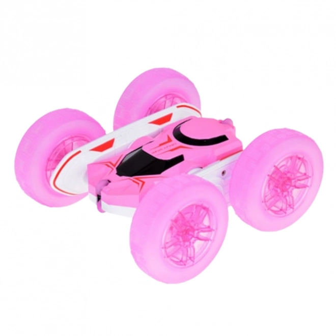 Roze stuntauto op afstandsbediening 360°