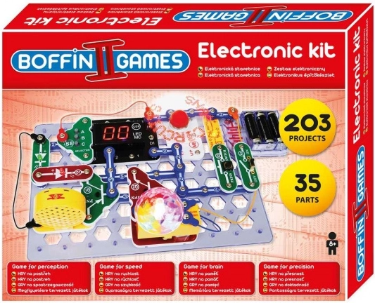 Elektronik-Baukasten BOFFIN II Spiele