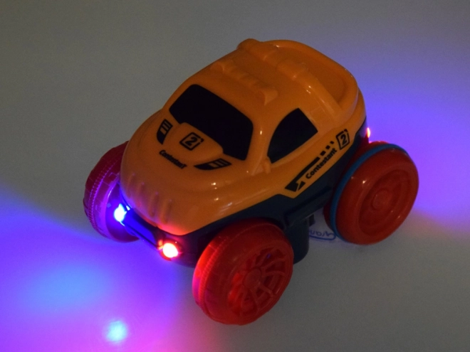 Lange flexibele racebaan + auto 291 onderdelen ZA4768