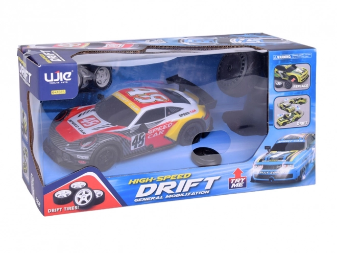 RC raceauto op afstandsbediening Drift