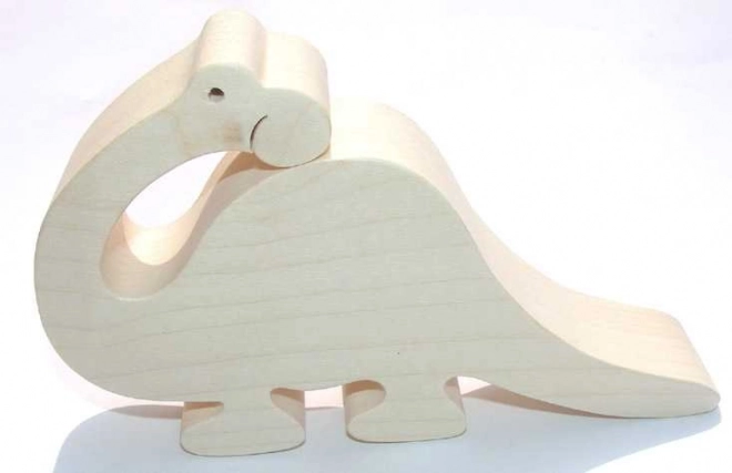 Houten diertje Brontosaurus