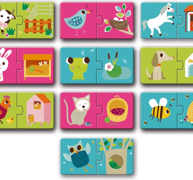 Animal Homes Puzzle Set