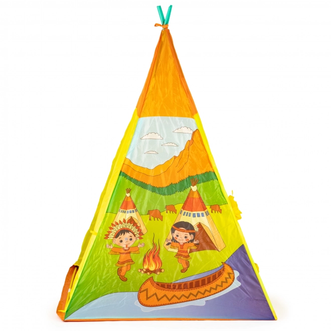 PIXINO Kindertentje voor spelen Indiase tipi