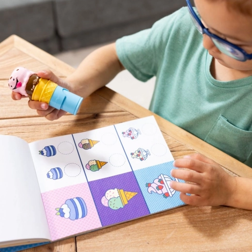 Opgeruimde pret zonder kwijtgeraakte stickers