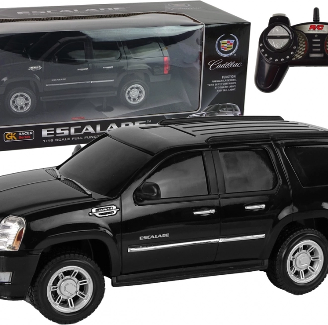 Voiture RC CADILLAC ESCALADE 1:16 avec lumières et sons – noir
