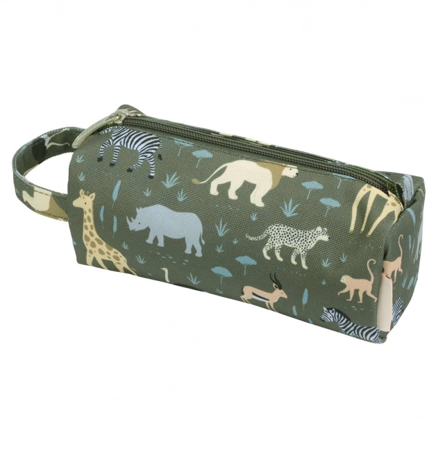 A Little Lovely Company Etui voor kleurpotloden – Zvířata ze savany