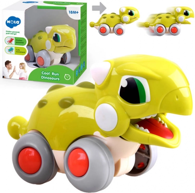 Ride-on Dinosaur T-Rex – pull-back toy car for kids – Adorable