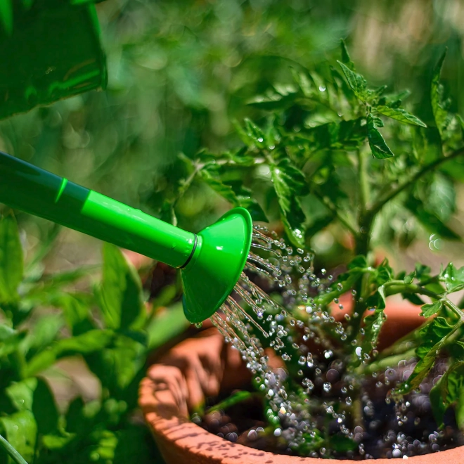 Green Watering Can for Kids Bigjigs Toys
