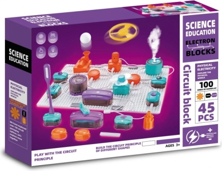 Electric Circuits Building Kit 45 Pieces