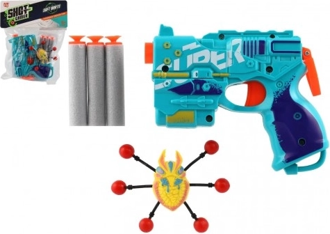 Foam Gun with Darts and Alien