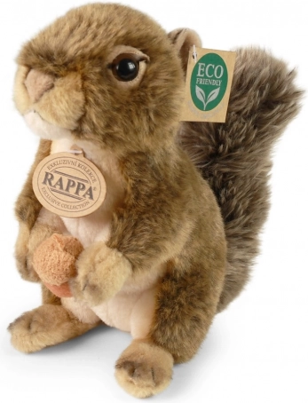 Plüscheichhörnchen mit Nuss 20 cm ECO-FRIENDLY