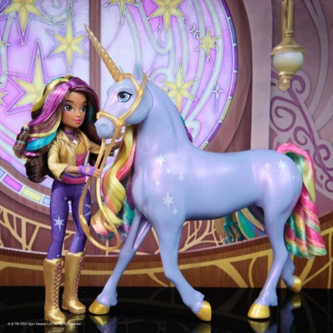 UNICORN ACADEMIE LICHTGEVENDE EENHOORN WILDSTAR MET POP SOPHIA 24cm