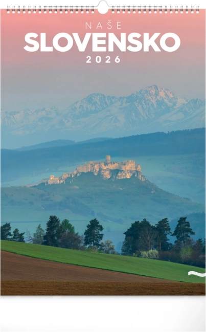 Calendrier mural Notre Slovaquie 2026