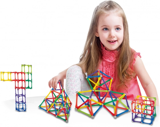 Woopie magnetische bouwblokken Creatieve puzzel 180 stuks