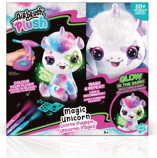 Airbrush Studio – Magical Unicorn Glowing in the Dark