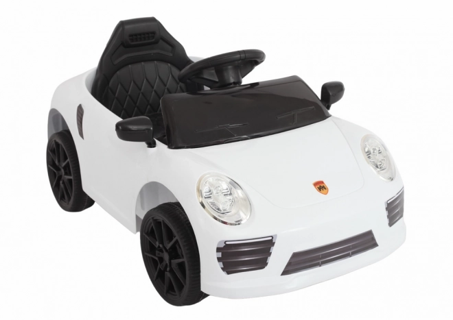 Electric Ride-On Car White