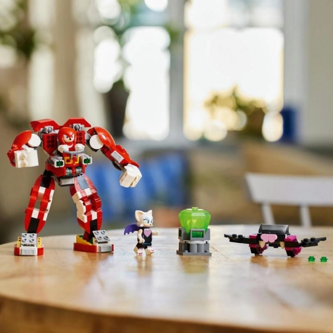 Knuckles and His Robotic Guardian Building Set