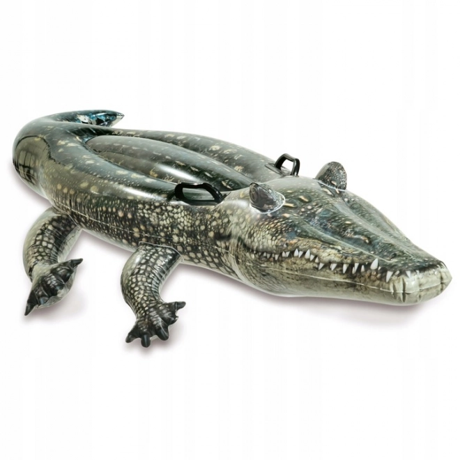 Matelas gonflable Crocodile avec poignées 170x86cm à partir de 3 ans