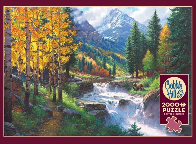 Majestic Mountain Rocky Mountain Puzzle 2000 Pieces Cobble Hill