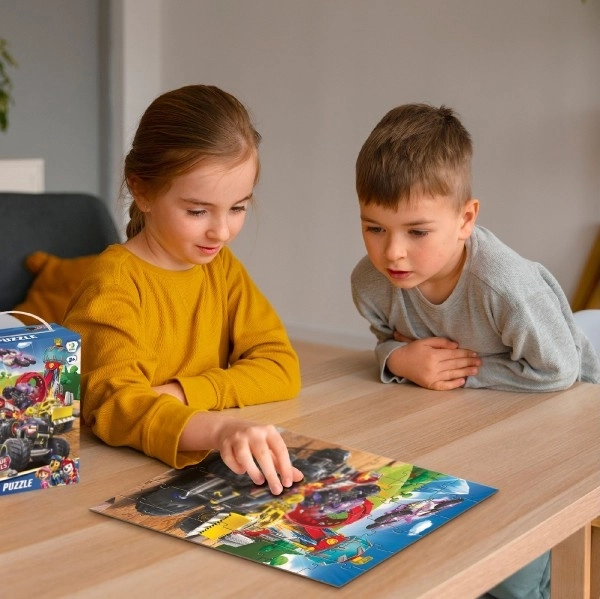 Puzzel met het thema Paw Patrol: Redding op wielen