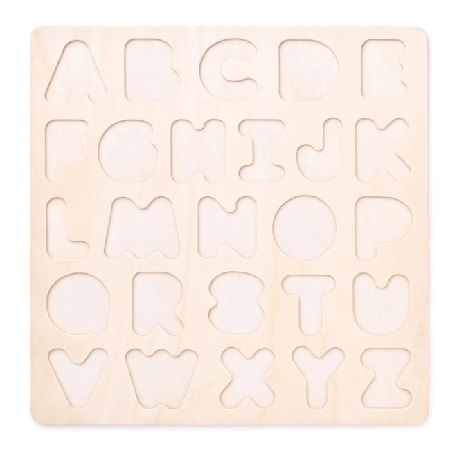 Puzzle alphabet en bois pour enfants