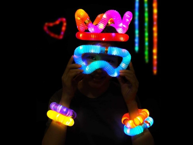 Oplichtende LED pop tube sensoren