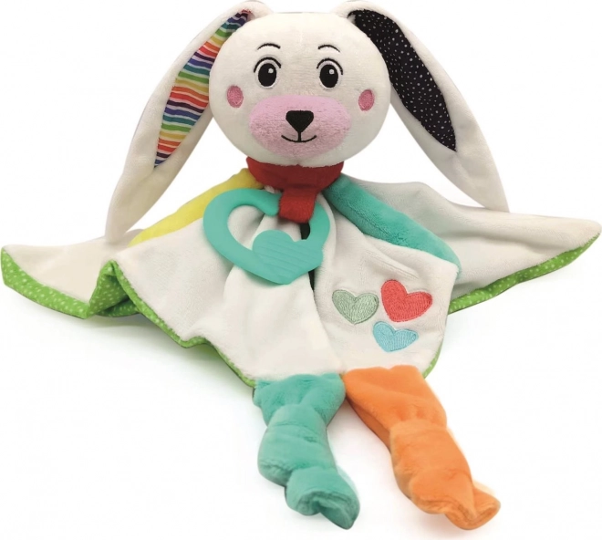 Doudou peluche Lapinou sucré BABY CLEMENTONI